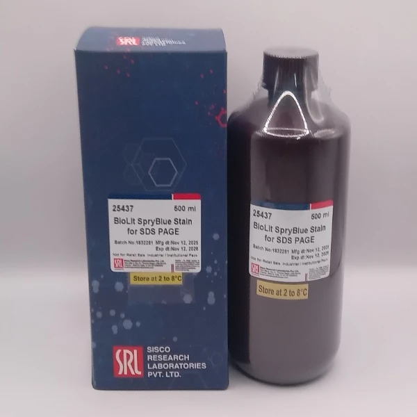 Biolit SpryBlue Stain for SDS Page by Sisco Research Laboratories (SRL)
